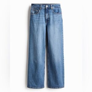 H&M 2026 High Rise Wide Leg Jeans